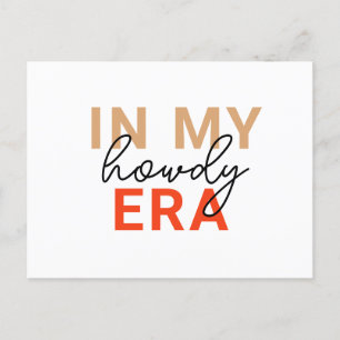 Carte Postale Texas Howdy Era