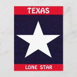Carte Postale Texas Lone Star