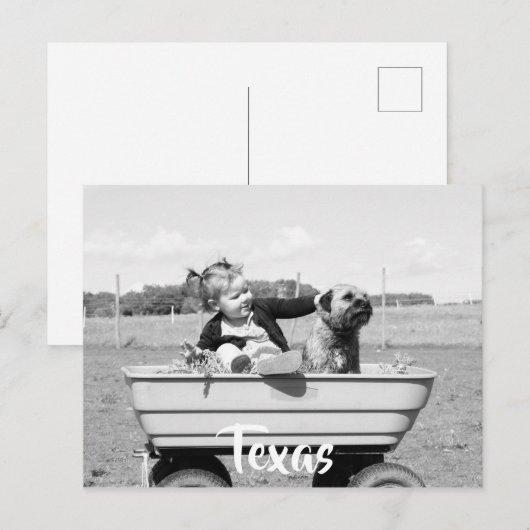 Carte postale Texas pride (Devant / Derrière)