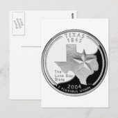 Carte Postale Texas Quarter (Devant / Derrière)
