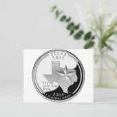 Carte Postale Texas Quarter (Debout devant)