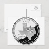 Carte Postale Texas Quarter (Devant / Derrière)