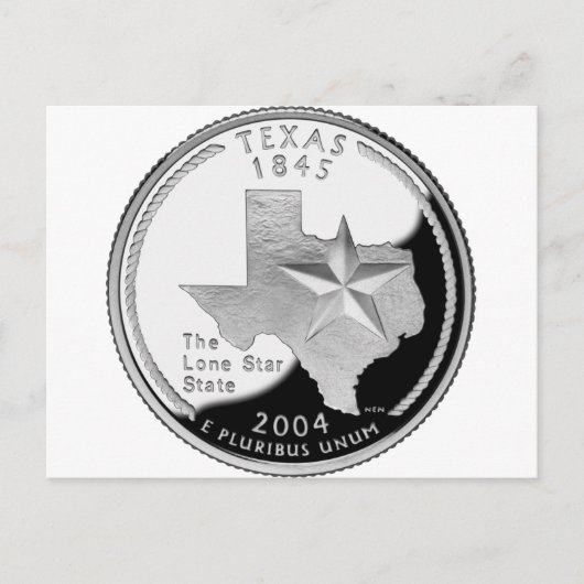 Carte Postale Texas Quarter (Devant)