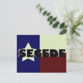 Carte postale Texas SECEDE (Debout devant)