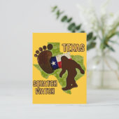 Carte Postale Texas Squatch Watch (Debout devant)