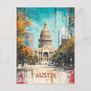 Carte Postale Texas State Capitol Austin
