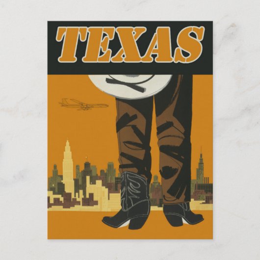 Carte postale TEXAS Travel (Devant)