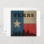 Carte Postale Texas vintage (Devant / Derrière)