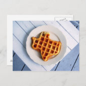 Carte postale Texas Waffle (Devant / Derrière)