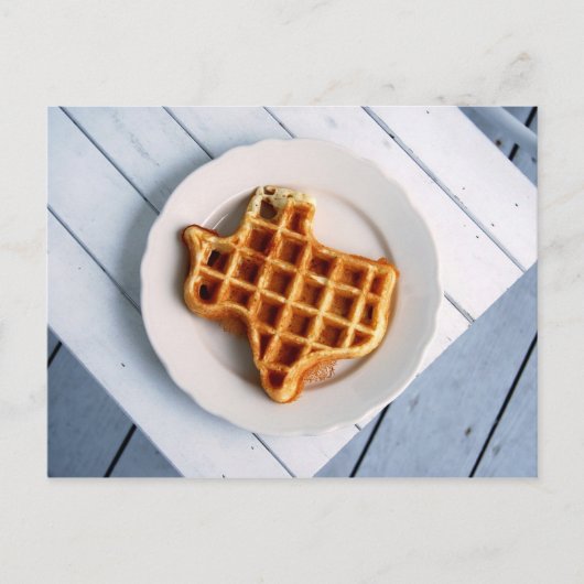 Carte postale Texas Waffle (Devant)