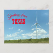 Carte Postale Texas Windmill Postcsrd (Devant)