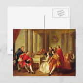 Carte Postale Texte, 1768 (Devant / Derrière)