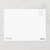 Carte Postale Texte de doodle de dessin animé en pensant à vous (Dos)