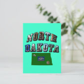 Carte Postale Texte de l'image du Dakota du Nord (Debout devant)