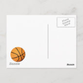 Carte Postale Texte du basket-ball - (Dos)