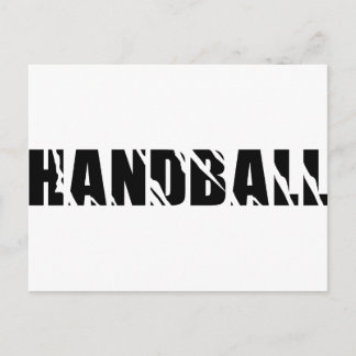 Carte Postale texte du handball