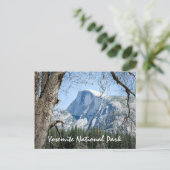 Carte Postale Texte du Parc national de Yosemite, photo de Half  (Debout devant)