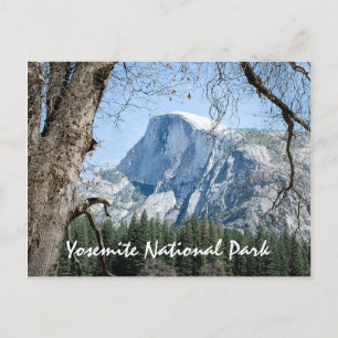 Carte Postale Texte du Parc national de Yosemite, photo de Half