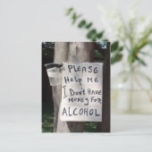 Carte postale Texte Hilaire (Debout devant)