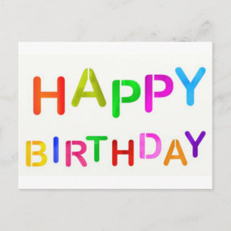 Carte Postale Texte Joyeux Anniversaire Ludique