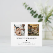 Carte Postale Texte manuscrit | Élégant Faire-part (Debout devant)