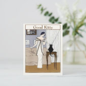 Carte postale texte modifiable vintage CAT (Debout devant)