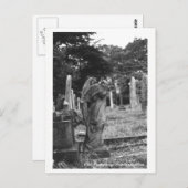 Carte Postale Texte Old Cemetery Postcard (Devant / Derrière)