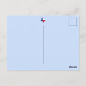 Carte Postale Texte personnalisé Capitole d'État historique Aust (Dos)