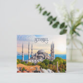 Carte Postale Texte personnalisé Istanbul (Debout devant)
