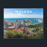 Carte Postale Texte Personnalisé Malaga Espagne Areal Photo<br><div class="desc">Modifiez ou supprimez le champ de texte si vous le souhaitez. Voir mon magasin pour plus d'articles en Espagne.</div>