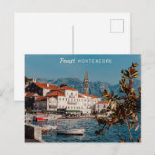 Carte Postale Texte personnalisé Monténégro (Devant / Derrière)