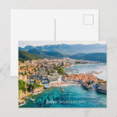 Carte Postale Texte personnalisé Monténégro (Devant / Derrière)