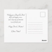 Carte Postale Texte personnalisé 💀 style doodé Día de Muertos (Dos)