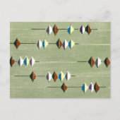 Carte Postale Textile de coupe japonaise (Devant)