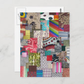Carte Postale Textiles (Devant / Derrière)