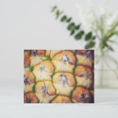 Carte postale Texture ananas (Debout devant)