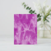 Carte Postale texture arrière - plan aquarelle violet transparen (Debout devant)