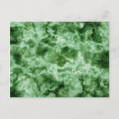 Carte Postale Texture de marbre vert (Devant)