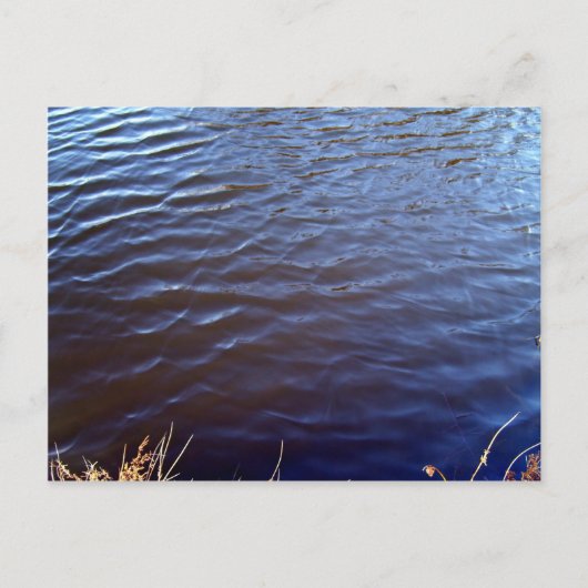 Carte Postale Texture de surface d'eau (Devant)