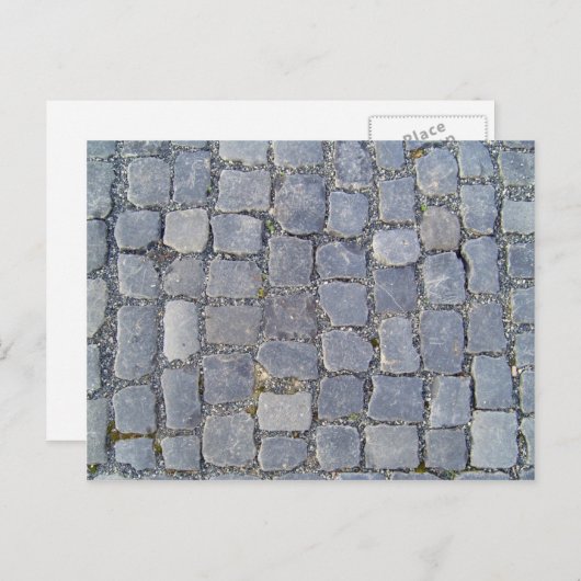 Carte Postale Texture des dalles (Devant / Derrière)