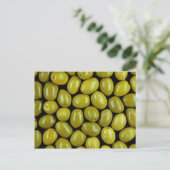 Carte Postale Texture des olives (Debout devant)