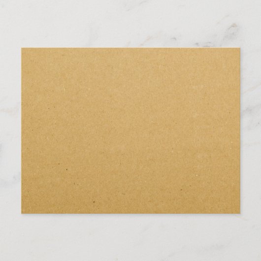 Carte Postale Texture du carton (Devant)