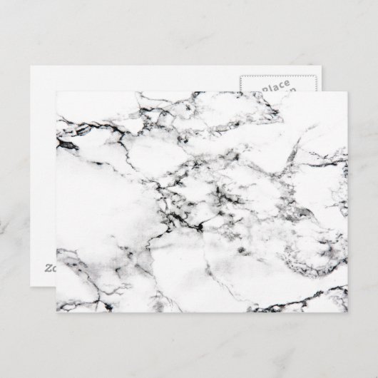 Carte Postale Texture marbré (Devant / Derrière)