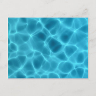 Carte Postale texture motif caustique sous-marine