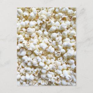 Carte Postale Texture Popcorn Photographie Décor Lumineux