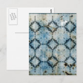 Carte Postale Texture vintage (Devant / Derrière)