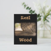 Carte Postale Textures en bois Cabine (Debout devant)