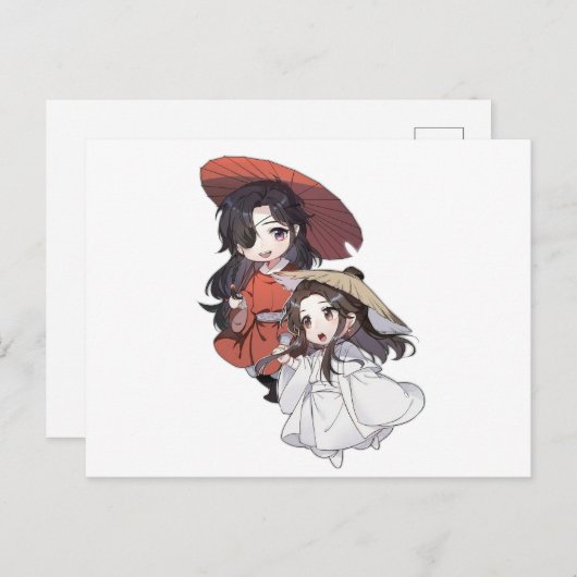 Carte postale Tgcf Chibi (Devant / Derrière)