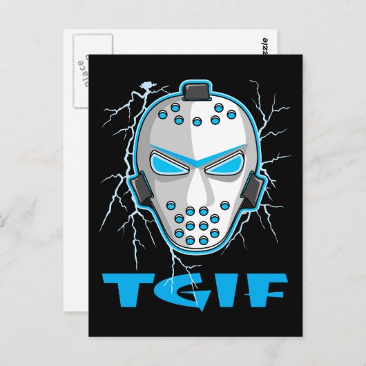 Carte postale TGIF (Devant / Derrière)