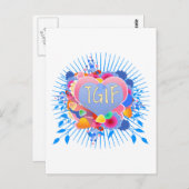 CARTE POSTALE TGIF (Devant / Derrière)